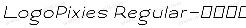 LogoPixies Regular字体转换